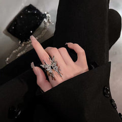 Chic Butterfly Open Ring for Women - Image 2