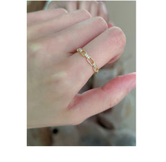 Adjustable open butterfly ring showcased
