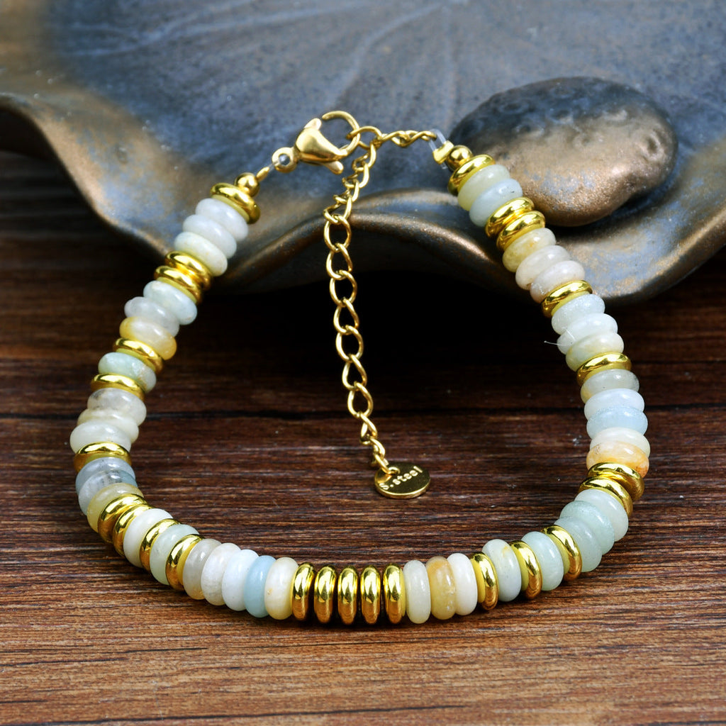 Elegant design natural stone bracelet for every outfit