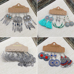 Lightweight alloy earrings styled elegantly image 10