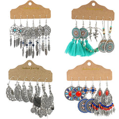 Casual style waterdrop earrings image 5