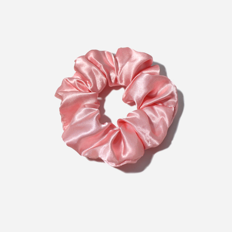 gray Korean fabric hair band on display