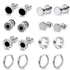 Lightweight hoop earrings perfect for casual outfits