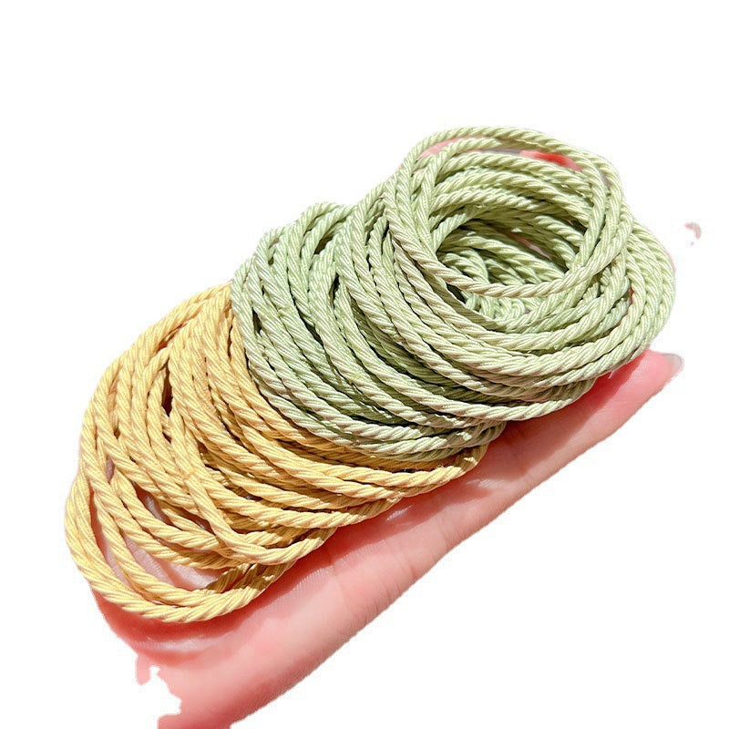 Durable towel hair ties for secure hold