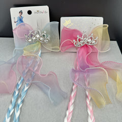 Girls hair clip with floral design