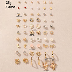 Versatile earrings displayed on a light background