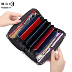 Premium RFID Leather Passport Holder Image 3
