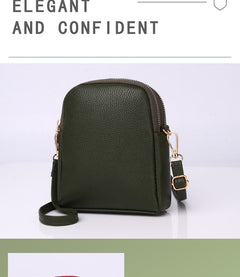 Chic Color-Block Mini Round Bag side view