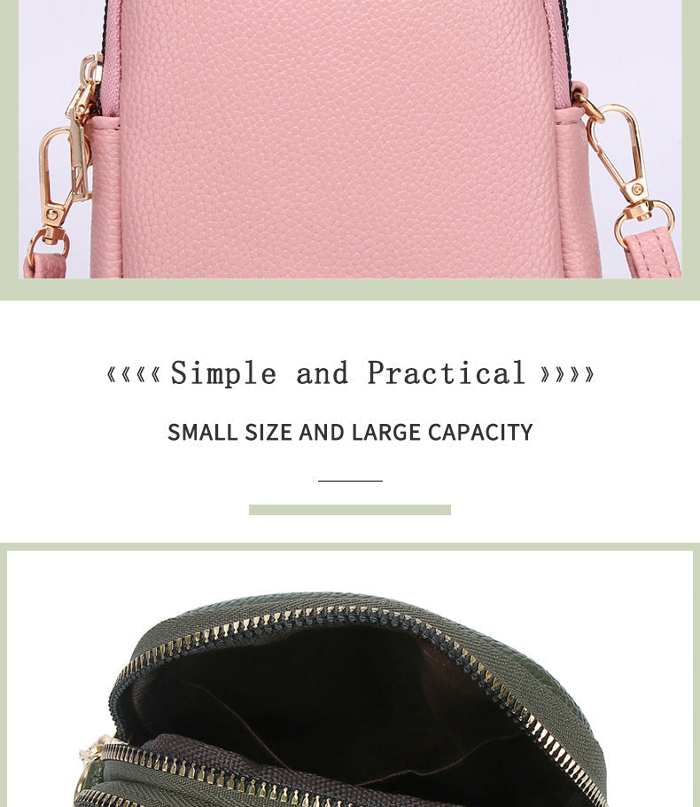 Chic Color-Block Mini Round Bag multi-angle display