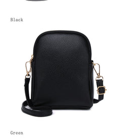 Chic Color-Block Mini Round Bag colour options showcased