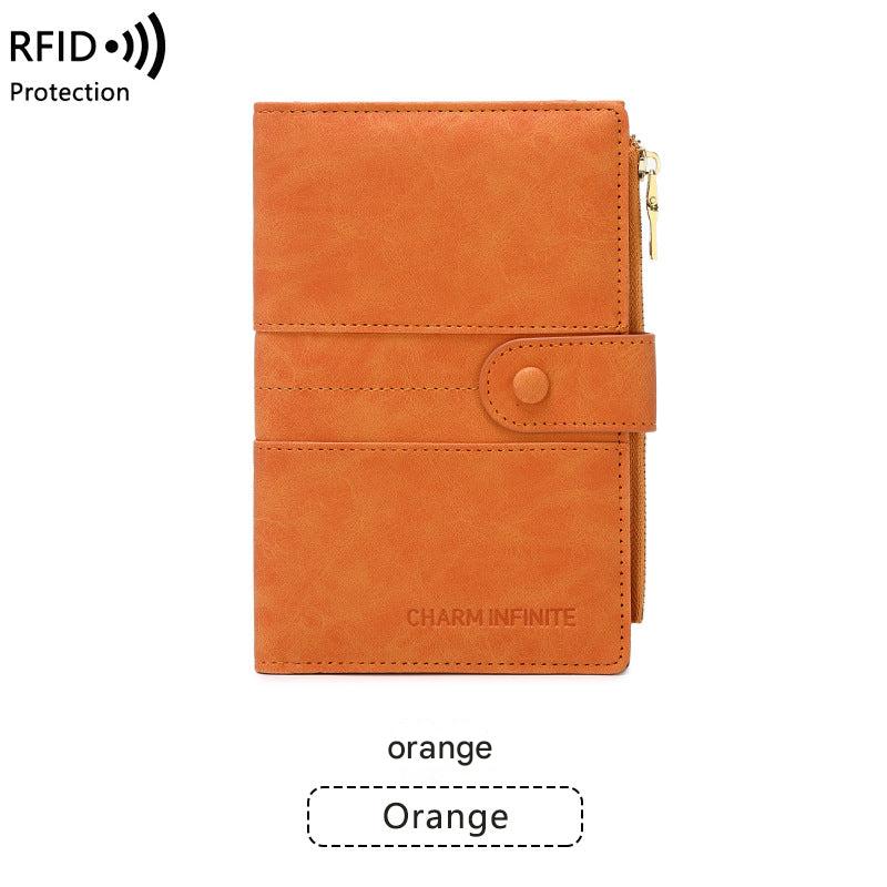 Secure RFID Passport Holder in Black