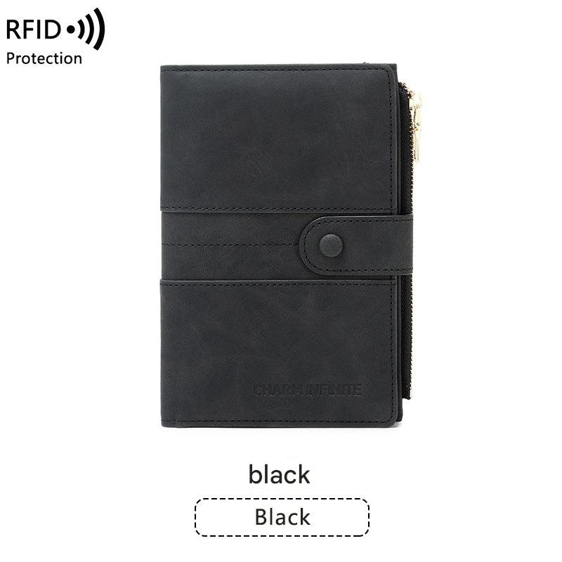 Secure RFID Passport Holder in Orange