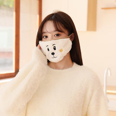Cute bear hat and scarf combo for girls