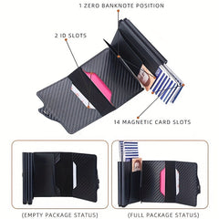 Slim RFID Blocking Wallet for Men - Image 1