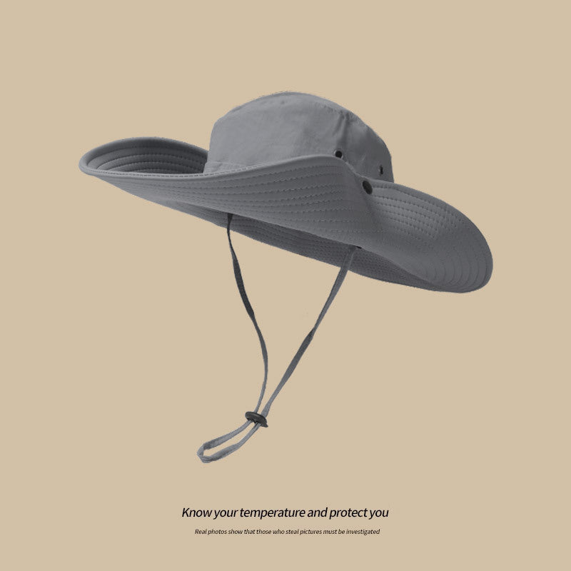 close-up of summer hat material and colour options