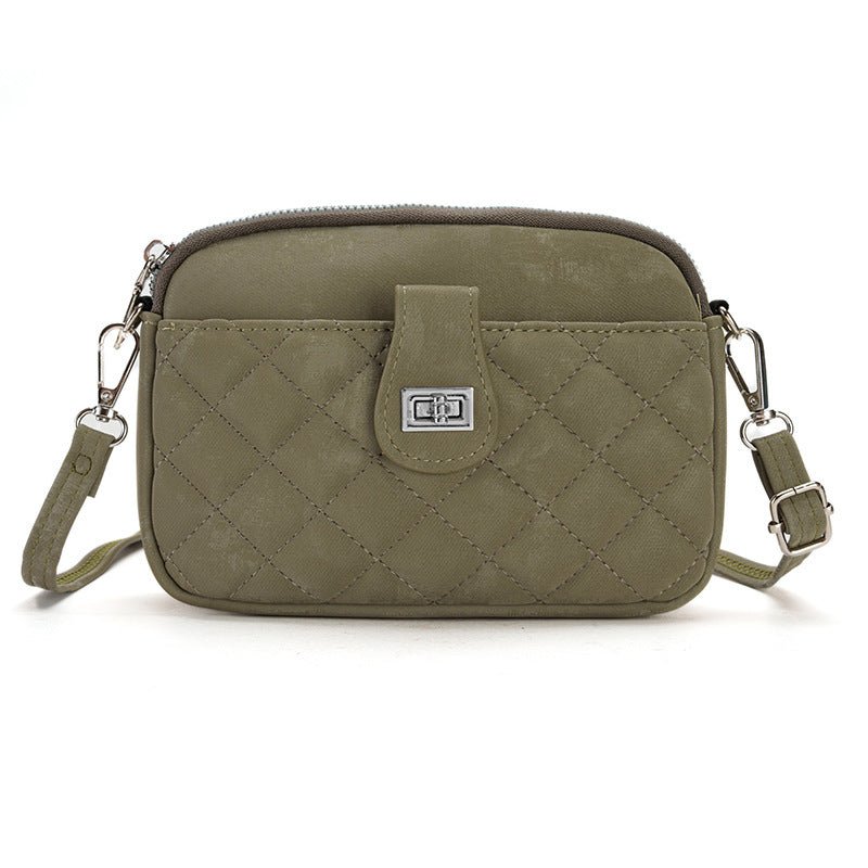 High-quality PU material crossbody bag design