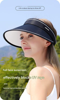 Fashionable sun hat - Blue