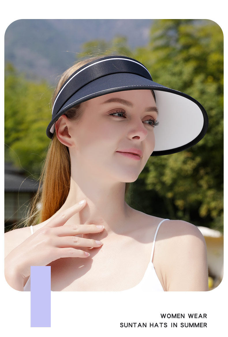 Stylish summer accessory - Beige sun hat