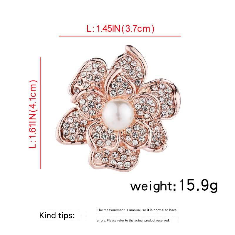 brooch styled with a scarf for everyday elegance