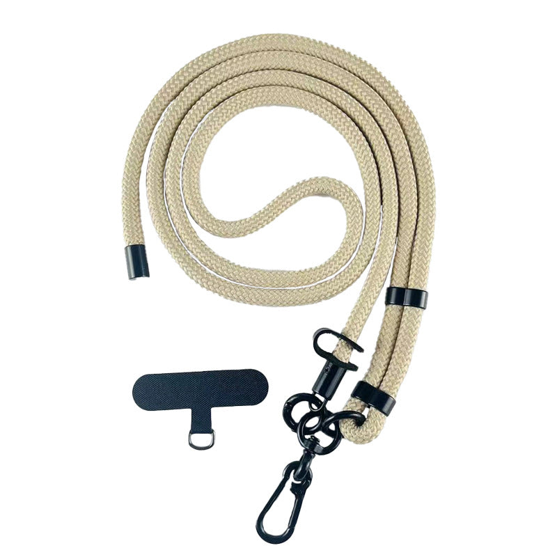 Nylon phone lanyard with adjustable strap